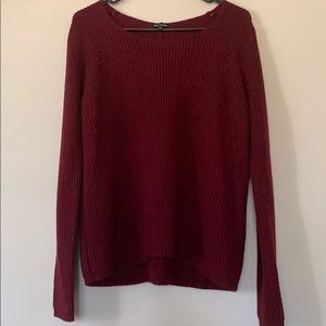 Wide-neck sweater